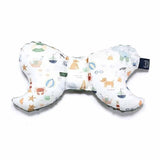 La Millou Angel's Wings Head Support Pillow FRENCH RIVIERA BOY | Khaki - 45-Degree Angle