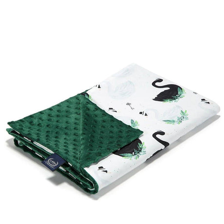 La Millou Light Blanket Large 110*140cm JUNGLE SWAN | Green-2006733452153589760