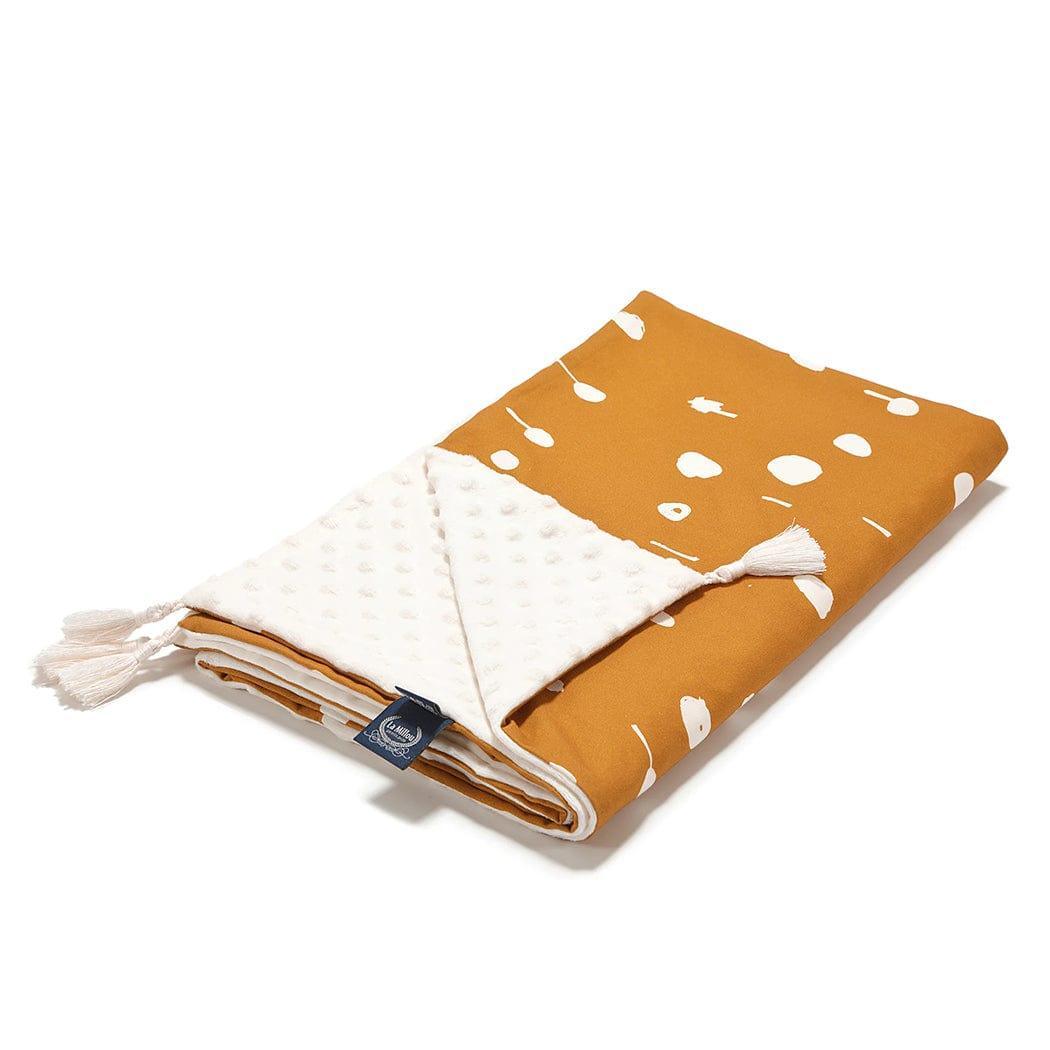 La Millou Light Blanket with Fringe Medium SNOWFLAKE SHEELA | Ercu-1973194232302800896