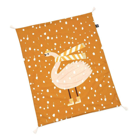 La Millou Light Blanket with Fringe Medium SNOWFLAKE SHEELA | Ercu-1954803120529870849