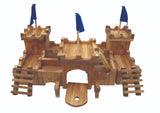 Wooden Medieval Castle - Rear View