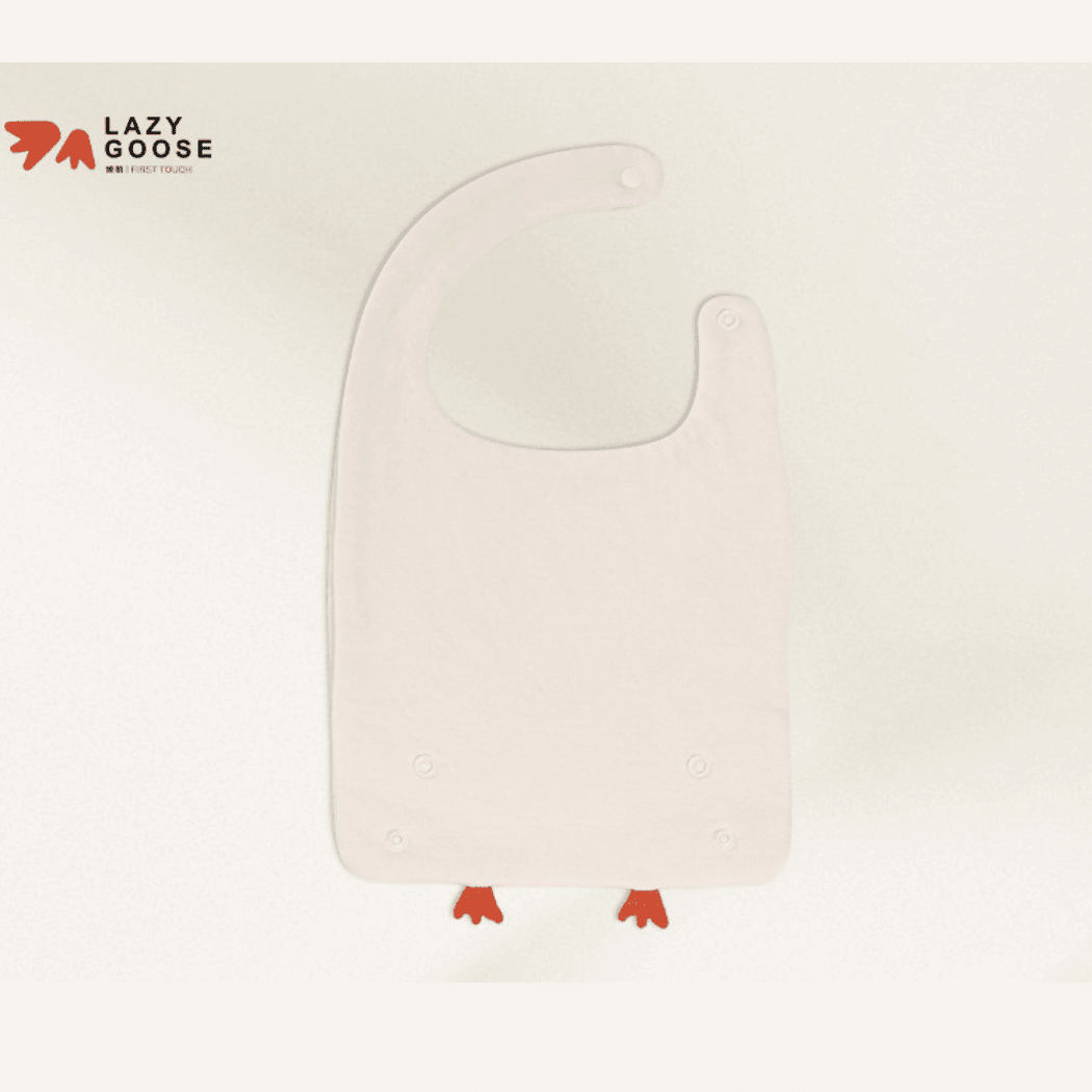 Lazy Goose Baby Cotton Bib-2006733440417927170