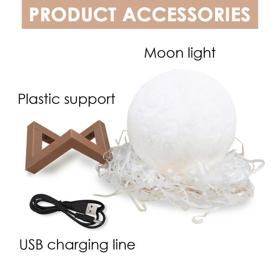 3D Magical Moon Lamp USB LED Night Light Large-2006733068378968065