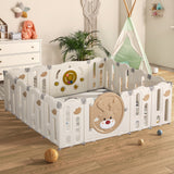 BoPeep Kids Playpen Baby Safety Gate - Rear View