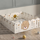 BoPeep Kids Playpen Baby Safety Gate - Close-Up Angle