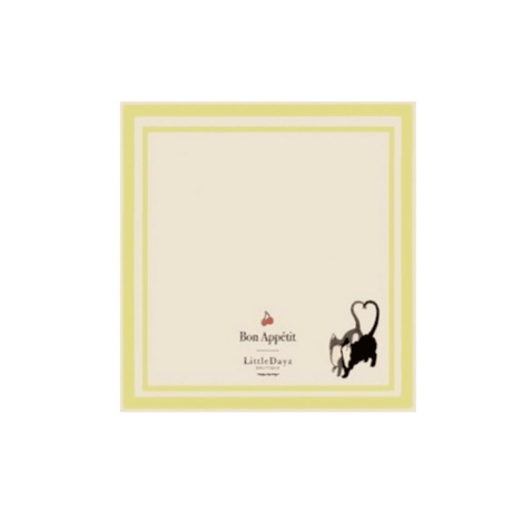 Little Dayz Boutique Boutique Picnic Napkin Green-2006733460491866112