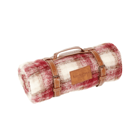 Little Dayz Boutique British Plaid Style Picnic Mat Medium 150*100 Red-1954803130457788416