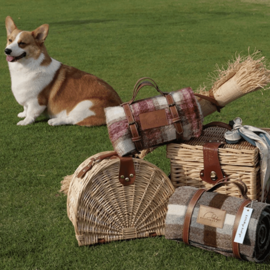 Little Dayz Boutique British Plaid Style Picnic Mat Medium 150*100 Brown-1954803130629754883