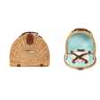 Little Dayz Boutique  Semi Round Picnic Basket-2006733434642370561