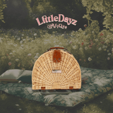 Little Dayz Boutique  Semi Round Picnic Basket-2006733434642370562