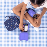 Little Lunch Box Co Bento Two Blueberry - Side View