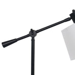 Sarantino Adjustable Metal Table Lamp - Black