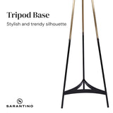 Sarantino Gradient Tripod Floor Lamp - Front View