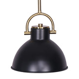 Sarantino Black and Gold Pendant Light - Extra Image