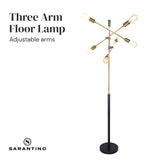 Sarantino 6-Light Metal Sputnik Floor Lamp - Extra Image