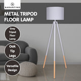 Sarantino Adjustable Height Arc Floor Lamp Antique Brass Shade - Extra Image