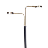 Sarantino LED Metal Floor Lamp - Front View