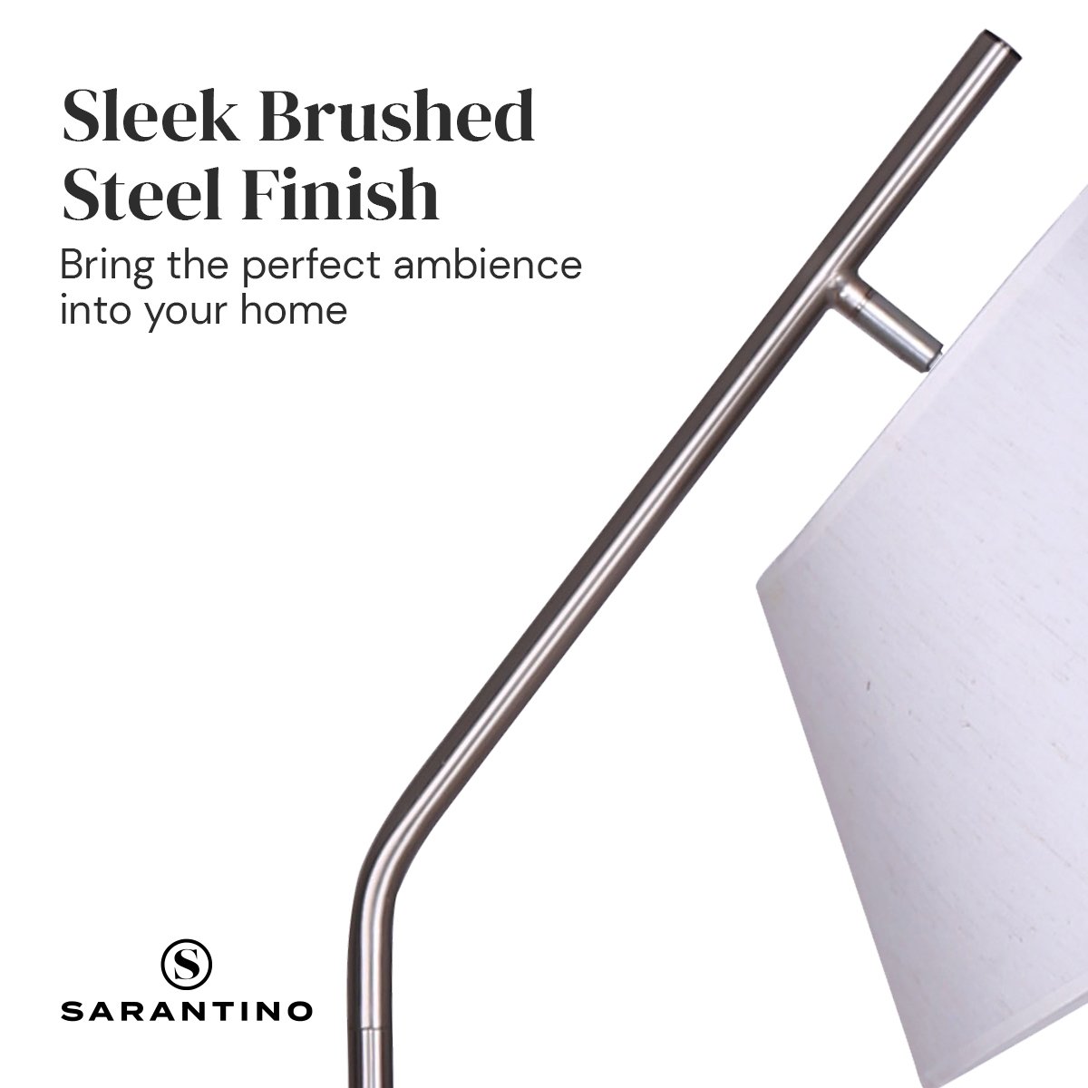 Sarantino Modern Arc Floor Lamp