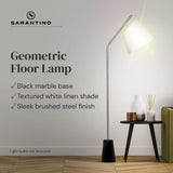 Sarantino Modern Arc Floor Lamp - Extra Image