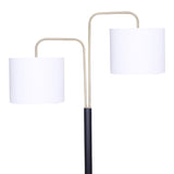 Sarantino Black Metal Task Floor Lamp - Extra Image