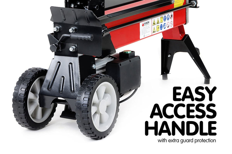 Yukon 8 Tonne 2000W Electric Hydraulic Log Splitter Wood Cutter