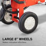 Yukon 12 Tonne 2100W Electric Hydraulic Log Splitter Wood Cutter - Close-Up Angle