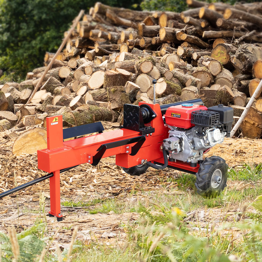 Yukon 15 Tonne Hydraulic Petrol Engine 196cc Log Splitter