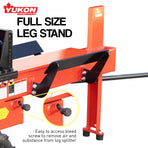 Yukon 15 Tonne Hydraulic Petrol Engine 196cc Log Splitter