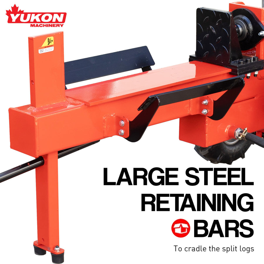 Yukon 15 Tonne Hydraulic Petrol Engine 196cc Log Splitter