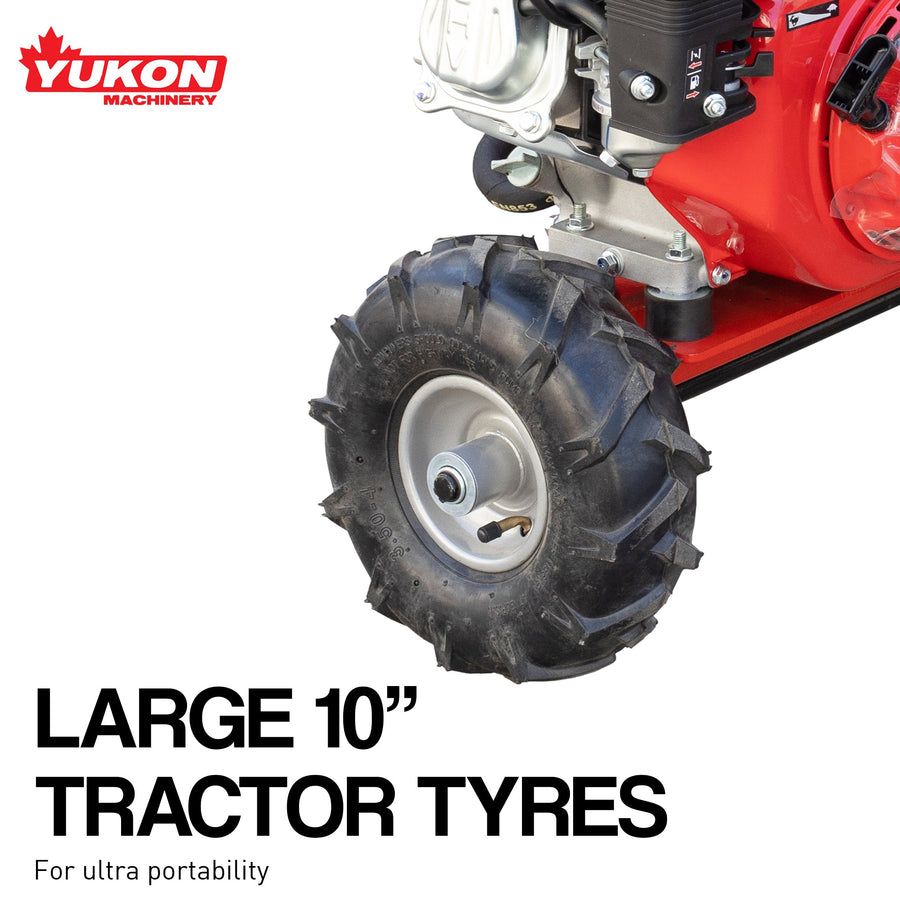 Yukon 15 Tonne Hydraulic Petrol Engine 196cc Log Splitter
