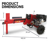 Yukon 15 Tonne Hydraulic Petrol Engine 196cc Log Splitter XB