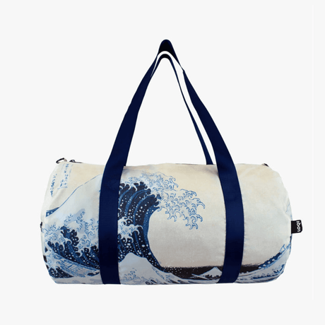 LOQI Katsushika Hokusai The Great Wave Recycled Weekender-1954803126133460992