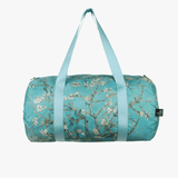 LOQI Van Gogh Almond Blossom Recycled Weekender - Top-Down View