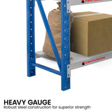Centurion Standard 1 Bay 1M Wide Long-Span Garage Shelving 400kg - 45-Degree Angle