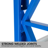 Centurion Standard 1 Bay 1M Wide Long-Span Garage Shelving 400kg - Low Angle