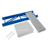 Centurion Standard 1 Bay 1M Wide Long-Span Garage Shelving 400kg - Top-Down View