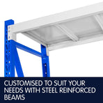 Centurion Pro 1 Bay 1.5M Wide Long-Span Garage Shelving 800kg