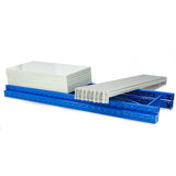 Centurion Standard 2 Bay 1.5M Wide Long-Span Garage Shelving 400kg - Side View
