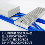 Garage Storage Steel Rack Shelving 2.0m-wide 400kg