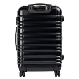 Olympus Noctis Suitcase 20in Hard Shell ABS+PC - Stygian Black - Top-Down View