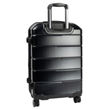 Olympus 3PC Artemis Luggage Set Hard Shell Suitcase ABS+PC - Jet Black