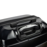 Olympus 3PC Artemis Luggage Set Hard Shell Suitcase ABS+PC - Jet Black
