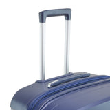 Olympus 3PC Eos Luggage Set Hard Shell Suitcase ABS+PC - Blue - Rear View