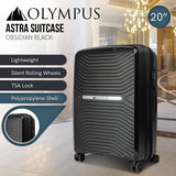 Olympus Astra 20in Hard Shell Suitcase - Obsidian Black - Extra Image