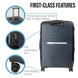 Olympus Astra 20in Lightweight Hard Shell Suitcase - Aegean Blue - Extra Image