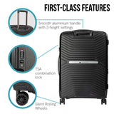 Olympus Astra 29in Lightweight Hard Shell Suitcase - Obsidian Black - Extra Image
