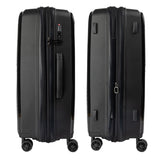 Olympus 3PC Astra Luggage Set Hard Shell Suitcase - Obsidian Black - Extra Image