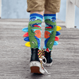 MADMIA Dinosaur Socks With Spikes Kids & Adults Age 6 - 99-2006733343126851585