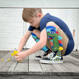 MADMIA Dinosaur Socks With Spikes Kids & Adults Age 6 - 99-2006733343126851586