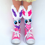MADMIA Funny Bunny Socks With Ears Toddler Ages 3 - 5-2006733342799695874